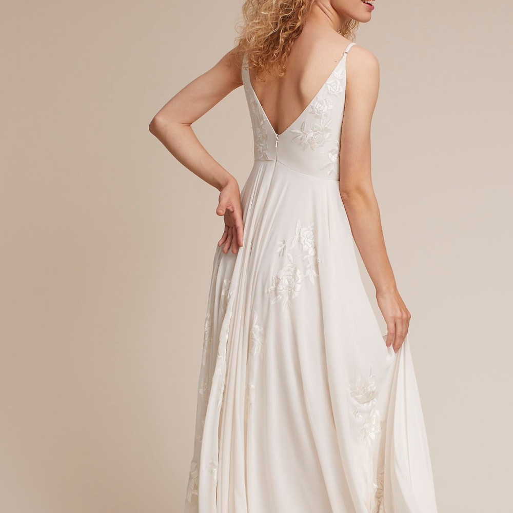 BHLDN Bonaire Dreams of You Wedding Gown Size 0 - Picture 5 of 16